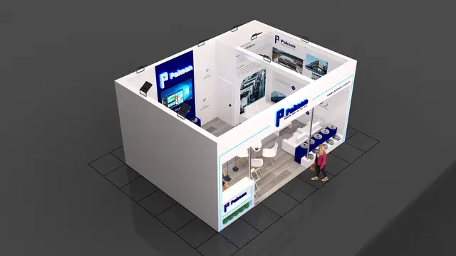 Ahşap stand