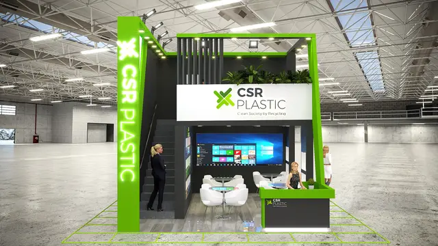 CSR Plastik · Plast Eurasia Fuarı · Çift katlı · 35 m² · 2026