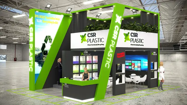 CSR Plastik · Plast Eurasia Fuarı · Çift katlı · 35 m² · 2026