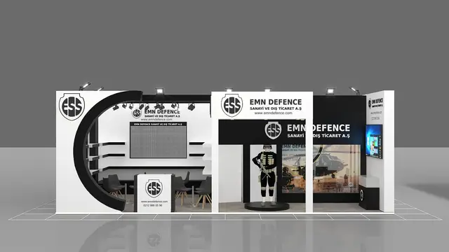 Emn Defence · Savunma Fuarı · 40 m² · 2025