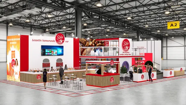 Söke Un · İbatech Fuarı · Çift katlı · 240 m² · 2026