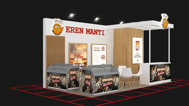 Eren Mantı · Yzb Fuarı · 189 m² · Ahşap